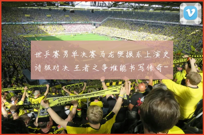 世乒赛男单决赛马龙樊振东上演史诗级对决 王者之争谁能书写传奇